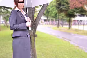 モデル体型のOLをナンパでゲット！