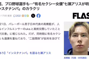 日本球員是怎麼勾搭女優的？七瀬アリス(七瀨愛麗絲)告訴你！ ...