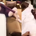 廈門鮑魚妹半推半就人生第一次3P