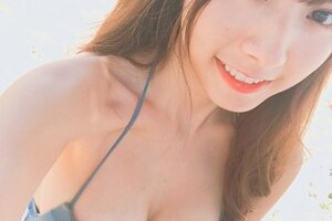 (正妹牆)小清新「最強隱乳高雄妹」王愉欣引肉搜暴動　夏日「飽滿白嫩美乳」泳裝大解放